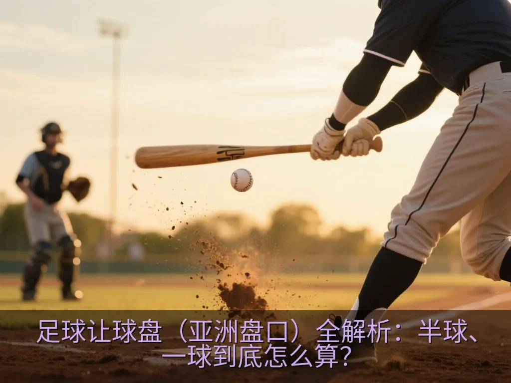 足球让球盘（亚洲盘口）全解析：半球、一球到底怎么算？